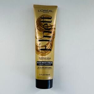 Elnett Slick Back Styling Cream, Anti-Frizz Hair Cream for Flexible Hold Loreal